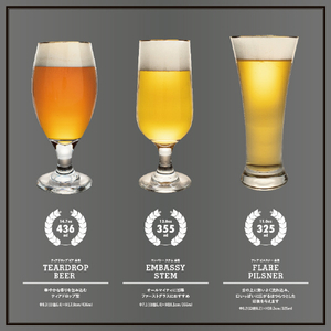 藤栄 フレアピルスナー金巻(325ml) LIBBEY FLARE PILSNER LB503ﾌﾚｱﾋﾟﾙｽﾅ-ｶﾅﾏｷ-イメージ6