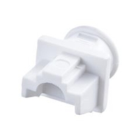 サンワサプライ RJ-45ダストカバー ホワイト ADT-RJDST2