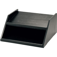 江部松商事 木製 カトラリーボックス用台 2段4列 黒 FC896LD-1621700