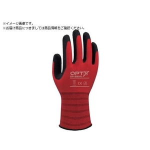 Weed/天然ゴム背抜き手袋 OPTY OPー280R Sサイズ 5双入 FC392WY-3651085-イメージ1