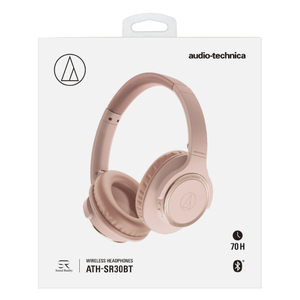 オーディオテクニカ ワイヤレスヘッドホン ピンク ATH-SR30BT PK-イメージ6