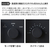 ツインバード フラット電子レンジ ブラック DR-E268B-イメージ4