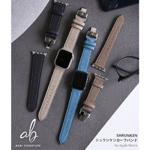 ABBI SIGNATURE Apple Watch用シュランケンカーフバンド(42/41/40/38mm) グレージュ ABS27682AW-イメージ3