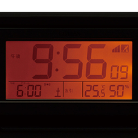 リズム時計 電波目覚まし時計 薄茶木目仕上 8RZ161SR07 リズム時計 8RZ161SR06 フィットウェーブD161 電波目覚まし時計 RHYTHM