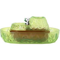リバティーコーポレーション 流しそうめん器 腹ペコパンダ グリーン FCE191W-LD-286