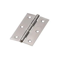 トラスコ中山 TRUSCO　ステンレス製中厚蝶番　ナイロンリング入　全長76mm ST-999NR-76HL