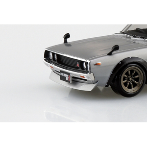 アオシマ 1/32 ニッサン C110スカイラインGT-R カスタム(シルバー) ザ・スナップキット No.18-SP1 Aｽﾅﾂﾌﾟ18SP1C110GTRｶｽﾀﾑS-イメージ4