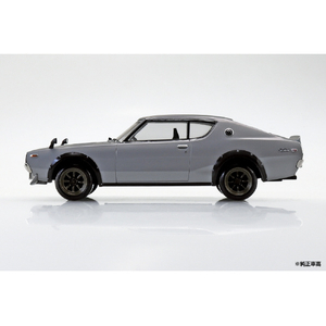 アオシマ 1/32 ニッサン C110スカイラインGT-R カスタム(シルバー) ザ・スナップキット No.18-SP1 Aｽﾅﾂﾌﾟ18SP1C110GTRｶｽﾀﾑS-イメージ5
