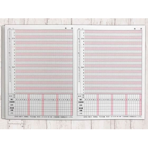フロンティア ジャバラノート 基礎体温 A5 フラワー FC333SU-CHO-049-イメージ6