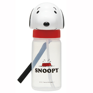 スケーター ダイカットストローボトル(350ml) SNOOPY PBS3STDﾀﾞｲｶﾂﾄｽﾄﾛ-ｽﾇ-ﾋﾟ--イメージ1