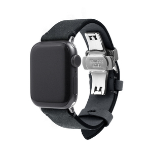 ABBI SIGNATURE Apple Watch用MARGOTイタリアンレザーバンド(49/46/45/44/42mm) ブラック ABS27683AW-イメージ2