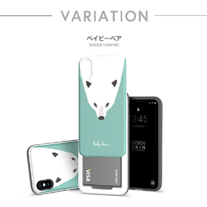 Design Skin iPhone XS/X用ケース SLIDER GRAPHIC キティキャット DSK14683I58-イメージ11