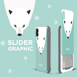 Design Skin iPhone XS/X用ケース SLIDER GRAPHIC キティキャット DSK14683I58-イメージ2