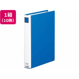 キングジム スーパードッチ脱・着イージー A4 とじ厚30mm青10冊 1箱(10冊) F844622-2473GXAｱｵ-イメージ1