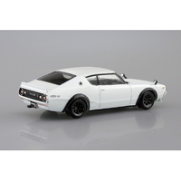 アオシマ Aｽﾅﾂﾌﾟ18SP2C110GTRｶｽﾀﾑW 1/32 ニッサン C110スカイラインGT