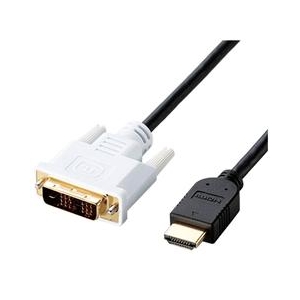 エレコム HDMI⇔DVI変換ケーブル 2m DH-HTD20BK-イメージ1