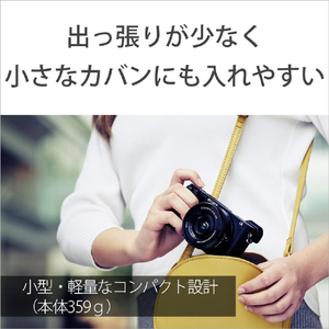 SONY ミラーレス一眼カメラ α シルバー ILCE-6400XS-イメージ10