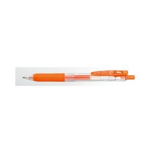 ゼブラ サラサクリップ0.5 レッドオレンジ P-JJ15-ROR ゼブラ サラサクリップ0.5 レッドオレンジ P-JJ15-ROR