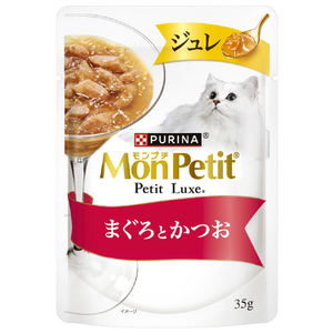 ネスレピュリナペットケア モンプチ プチリュクス ジュレ まぐろとかつお 35g MPﾌﾟﾁﾘﾕｸｽｼﾞﾕﾚﾏｸﾞﾛﾄｶﾂｵ35G-イメージ1