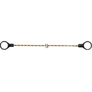 ユニット コーンロープ 黄黒 12Ф×1500mm872-45 FC101XP-7448945-イメージ1