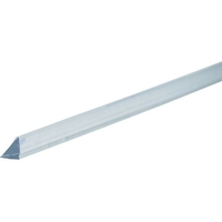 タキロンシーアイプラス タキロン/接着棒 PVC クリア 四角 5MM×1M 10本入 10本クリア四角10005 FC374HA-4837096