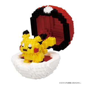 カワダ ナノブロック ポケットモンスター コレクションスタンド モンスターボール NBPM112ｺﾚｸｼﾖﾝﾓﾝｽﾀ-ﾎﾞ-ﾙ-イメージ6
