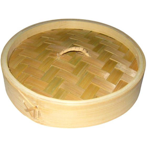 江部松商事 竹 中華セイロ 蓋 17cm FC046LU-7011700-イメージ1