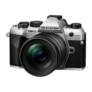 OM SYSTEM デジタル一眼カメラ・12-45mm F4．0 PROレンズキット OM-5 Mark II シルバー OM-5MARKII12-45MMKITSLV-イメージ2