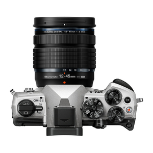 OM SYSTEM デジタル一眼カメラ・12-45mm F4．0 PROレンズキット OM-5 Mark II シルバー OM-5MARKII12-45MMKITSLV-イメージ3