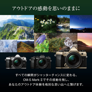 OM SYSTEM デジタル一眼カメラ・12-45mm F4．0 PROレンズキット OM-5 Mark II シルバー OM-5MARKII12-45MMKITSLV-イメージ5
