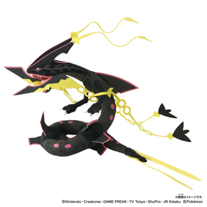 タカラトミー ポケモンぬいぐるみ 黒いメガレックウザ ﾎﾟｹﾓﾝﾇｲｸﾞﾙﾐｸﾛｲﾒｶﾞﾚﾂｸｳｻﾞ-イメージ2