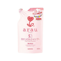 サラヤ アラウ. 泡せっけんシャンプー 詰替え 450mL F297958