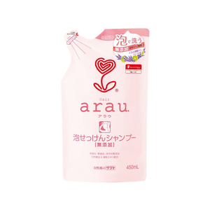 サラヤ アラウ 泡せっけんシャンプー 詰替え 450ml F297958-イメージ1