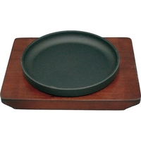 IK 鉄スタッキングステーキ皿 17cm FCM8830-057108017