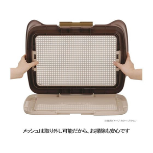 ボンビアルコン しつけるウォールトレー M アイボリー FCD708L-イメージ5
