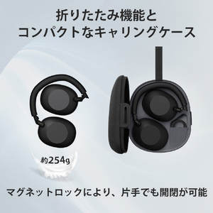 SONY ワイヤレスノイズキャンセリングステレオヘッドセット サンドストーン WH1000XM6 T-イメージ8
