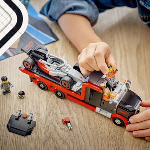 レゴジャパン LEGO シティ 60493 F1(R) ディスプレイ輸送トラックと Audi F1(R) レースカー 60493F1ﾕｿｳﾄﾗﾂｸﾄAUDIF1ｶ--イメージ7