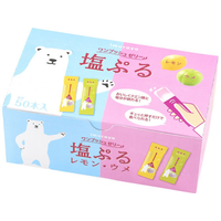 井村屋 塩ぷるレモン・ウメ アソート 50本 FCJ187F--