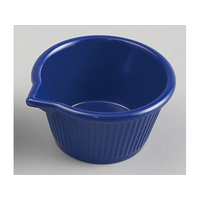 江部松商事 EBM/ジェスナー 口付ラメキン メラミン 0388A コバルトブルー3oz FC171LD-1322300