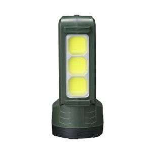 ヤザワ USB充電式LED強力ライト&ワークライト グリーン LA4S330GN-イメージ2