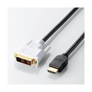 エレコム HDMI⇔DVI変換ケーブル 5m DHHTD50BK-イメージ1