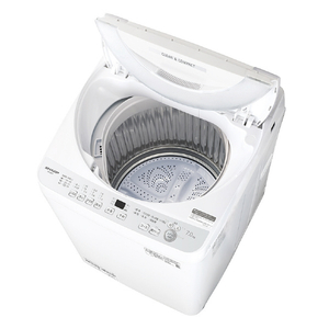 シャープ 7．0kg全自動洗濯機 シルバー系 ES-GE7J-S-イメージ3