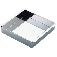 エムテートリマツ 18-0 玉子豆腐器 関東型 30×30cm FCK8962-016236006