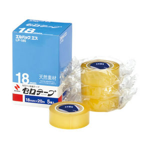 ニチバン セロテープ 小巻 エルパックエス 18mm×20m F844360-LP-18S-イメージ1