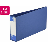 ライオン事務器 統一伝票用ペットファイル 内径34mm 青 10冊 1箱(10冊) F835961-17033NO60TDW