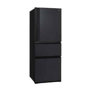 東芝 【右開き】326L 3ドア冷凍冷蔵庫 VEGETA マットチャコール GR-Y33SC(KZ)-イメージ3
