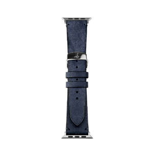 ABBI SIGNATURE Apple Watch用MARGOTイタリアンレザーバンド(49/46/45/44/42mm) ネイビー ABS27685AW-イメージ1