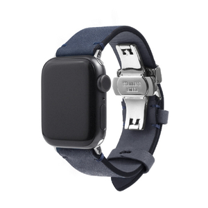 ABBI SIGNATURE Apple Watch用MARGOTイタリアンレザーバンド(49/46/45/44/42mm) ネイビー ABS27685AW-イメージ2