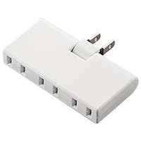 エレコム トリプルタップ(アンダ―タイプ・3個口) ホワイト T-TR05-2300WH