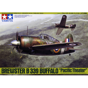 タミヤ 1/48 傑作機シリーズ No．94 ブリュースター B-339 バッファロー 太平洋戦線 T48ﾋ94B339ﾀN-イメージ1